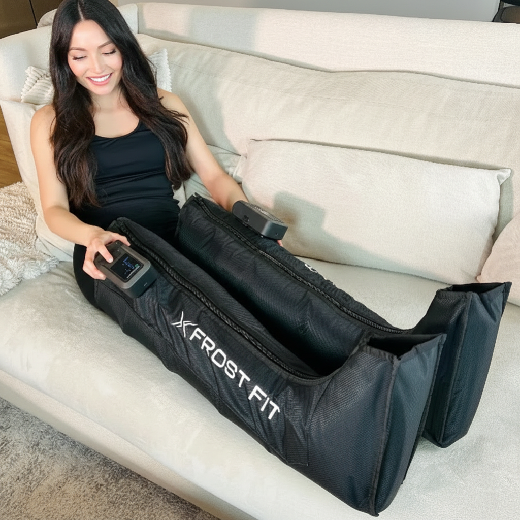 Recovery Wraps™ Wireless Compression Boots | Tubeless 5-Zone Leg Compression System with 3 Modes & 5 Intensity Levels