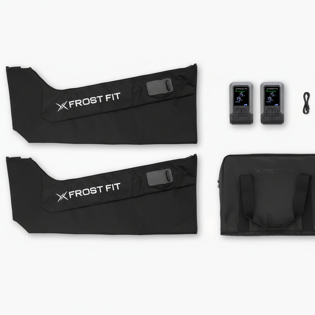Recovery Wraps™ Wireless Compression Boots | Tubeless 5-Zone Leg Compression System with 3 Modes & 5 Intensity Levels